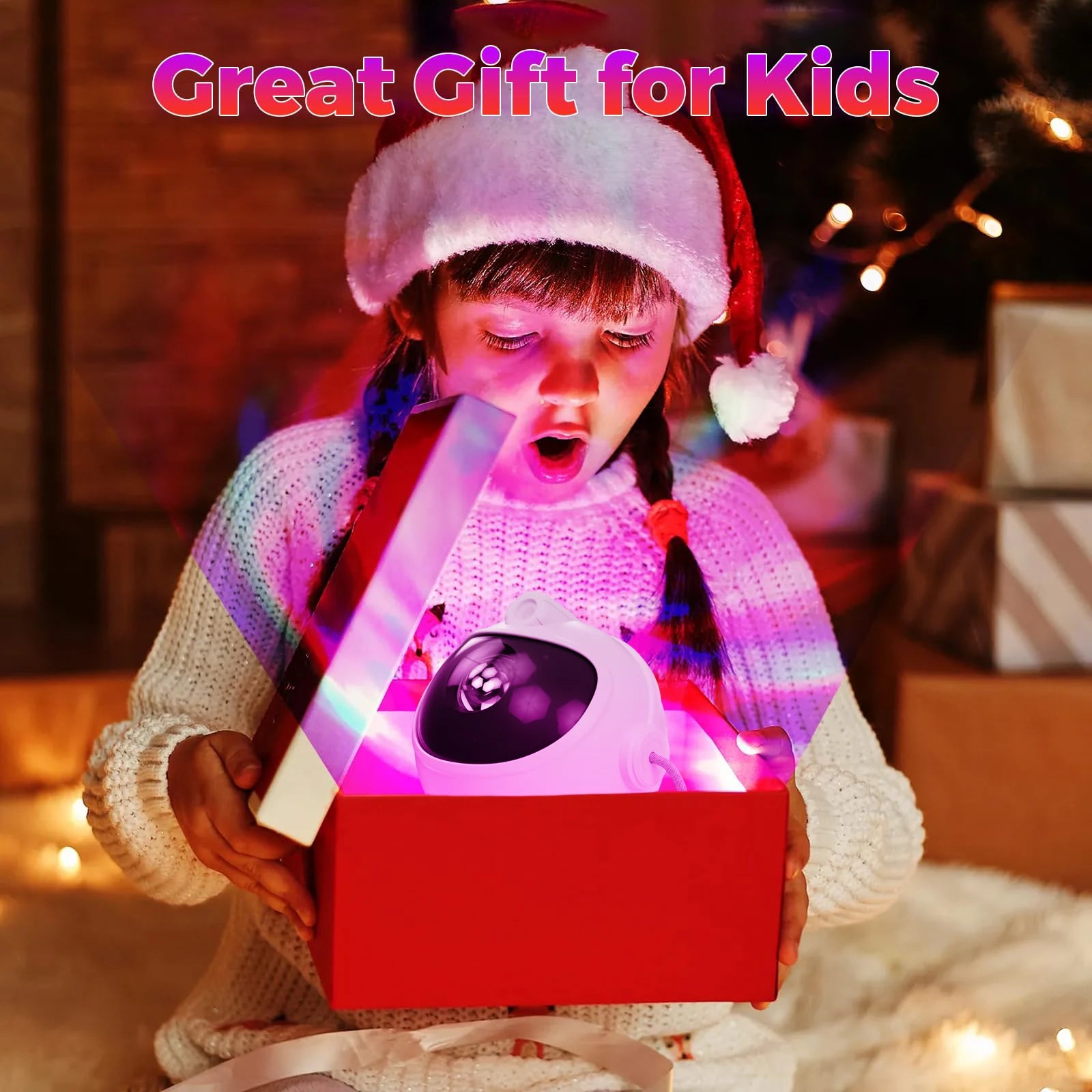 LED Astronaut Projector Night Light Nebula Sky Ceiling Galaxy Star Lights Bedroom Home Party Decorative Children Kids Gift